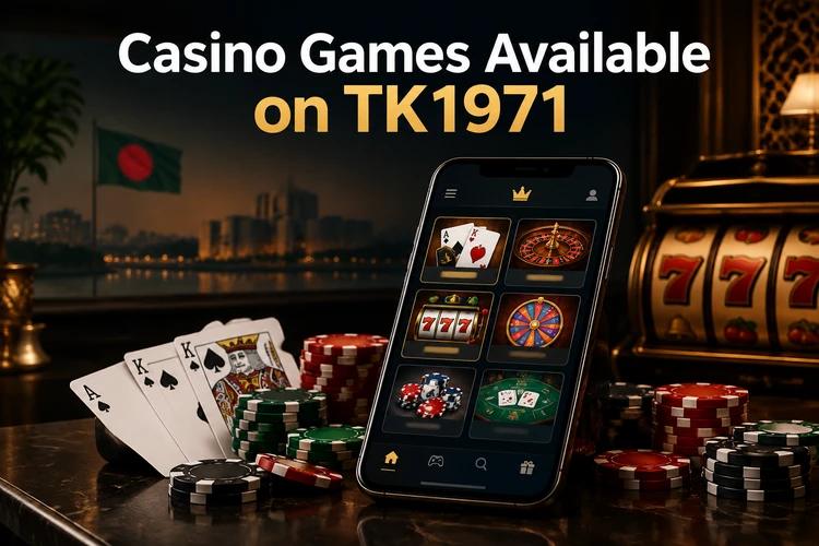 Casino Games Available on TK1971