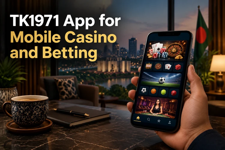 TK1971 App for Mobile Casino and Betting